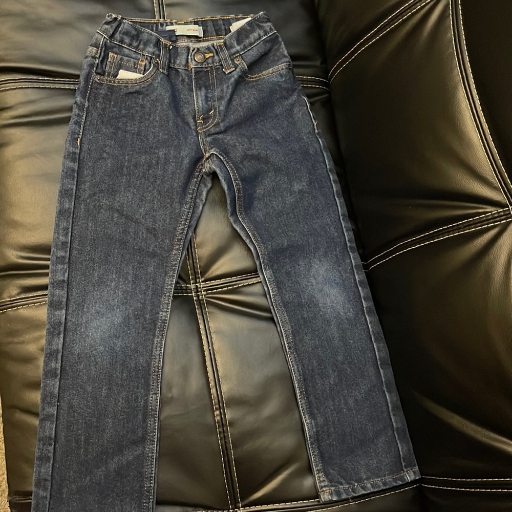 Levi jeans, boys size 7